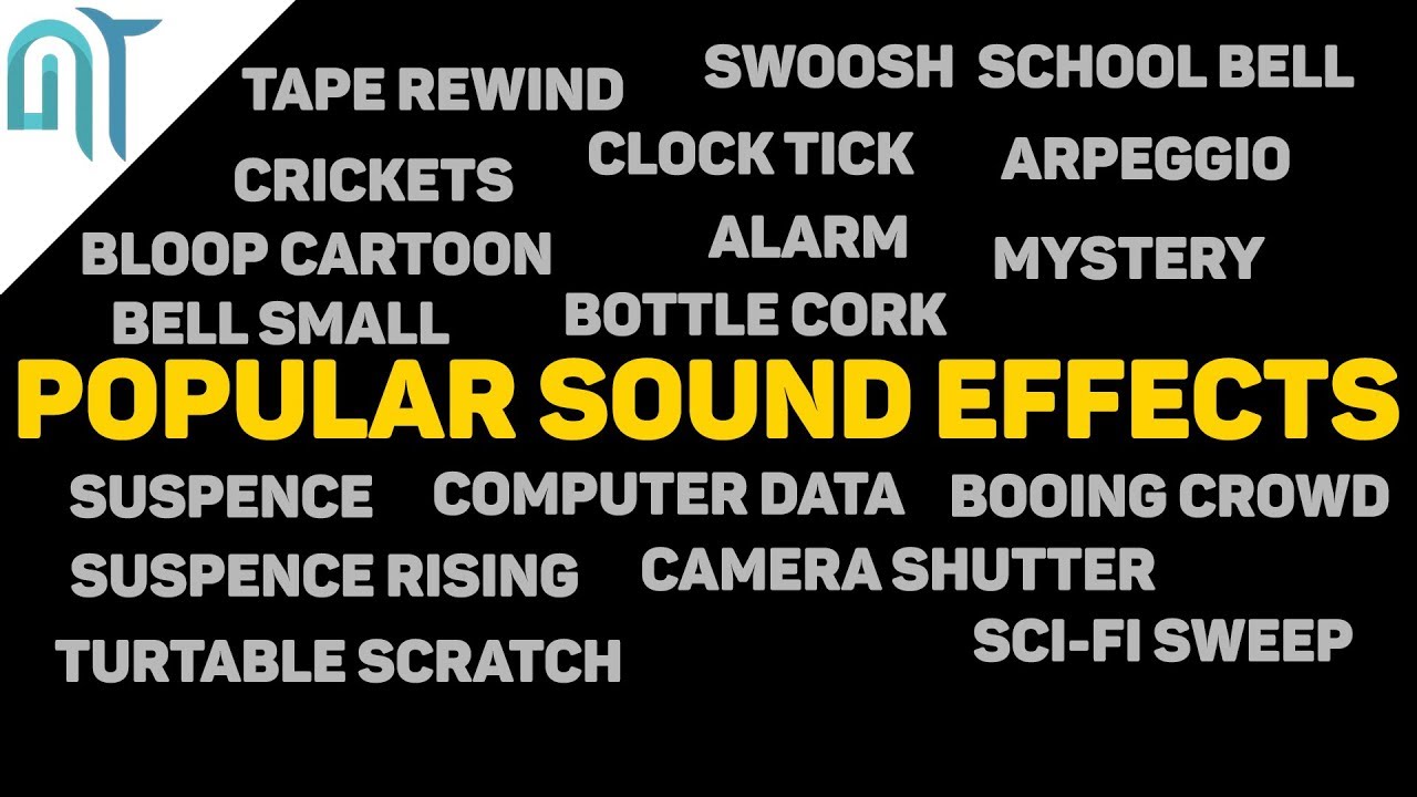 Popular Sound Effects YouTubers Use 20+ Popular Non Copyright Sound Effects YouTube