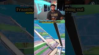 Fraantic crashing out on Faxuty in zonewars vs bugha and rise #fortnite #faxuty #frantic #reels