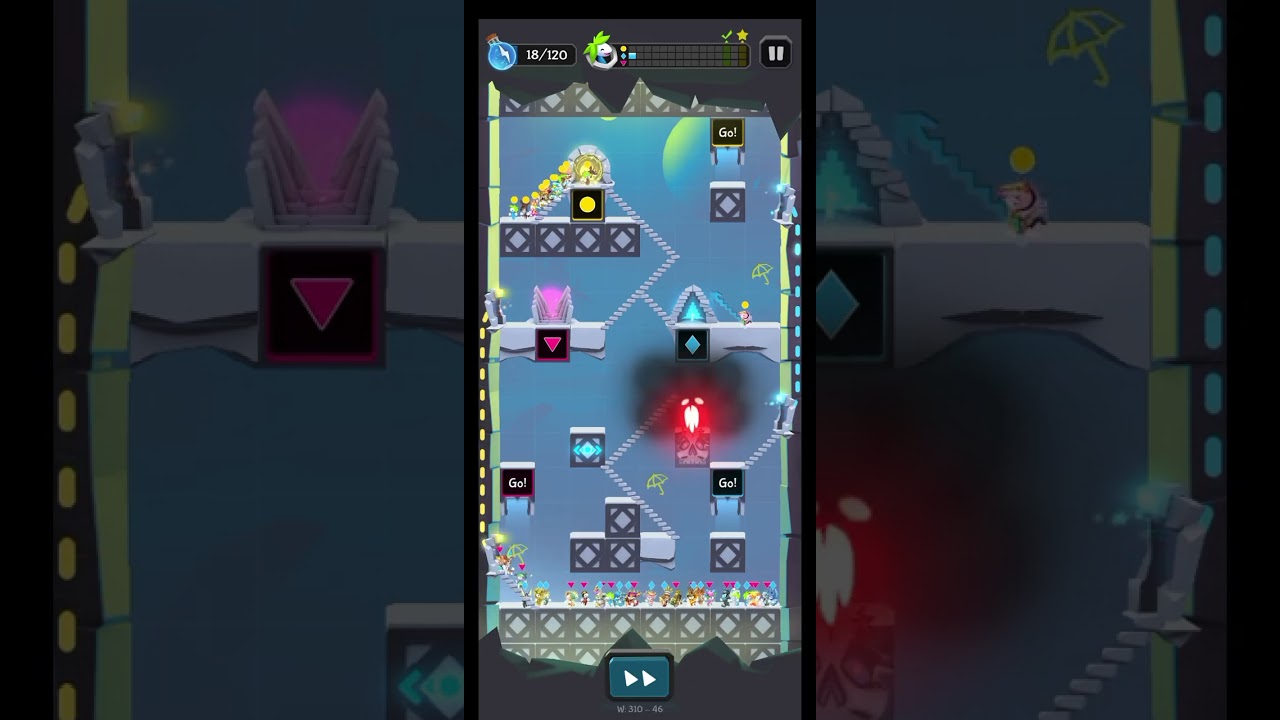 Lemmings W 310 - 46. Walkthrough. (57. Thunder Titan)