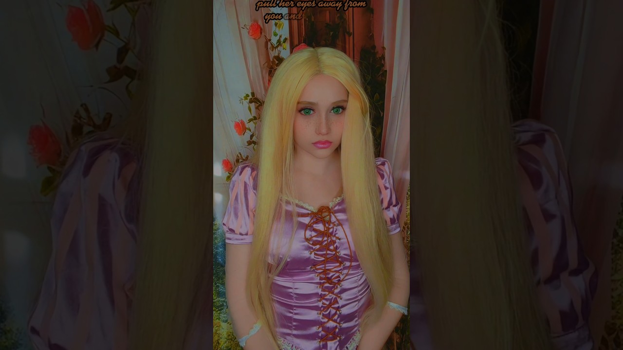 I wanted her to look at me but she kept looking at your stupid hair | Rapunzel #cosplay | Tangled