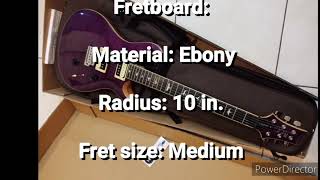 PDF Sample Fragile Tone's PRS SE Custom 24 Electric Guitar Amethyst (Let's Take a Ride) guitar tab & chords by fragiletone88.