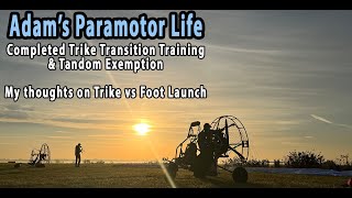 Paramotor Trike Transition - Lake Wales - One Up Adventures