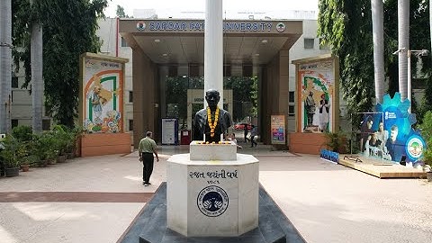 Sardar Patel University Documentary