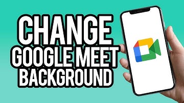 How to Change the Background in Google Meet (EASY TUTORIAL)