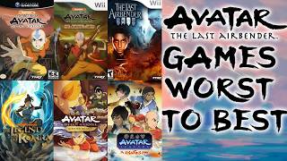 Ranking EVERY Avatar: The Last Airbender Game WORST TO BEST (Top 7 Including Legends!)