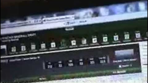 2012 Fantasy Baseball Draft -  10 Rounds