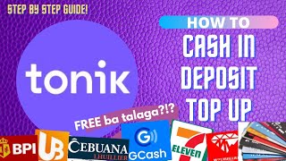 TONIK| HOW TO CASH IN| TOP UP| PAANO LAGYAN NG FUNDS?!?| MYRA MICA