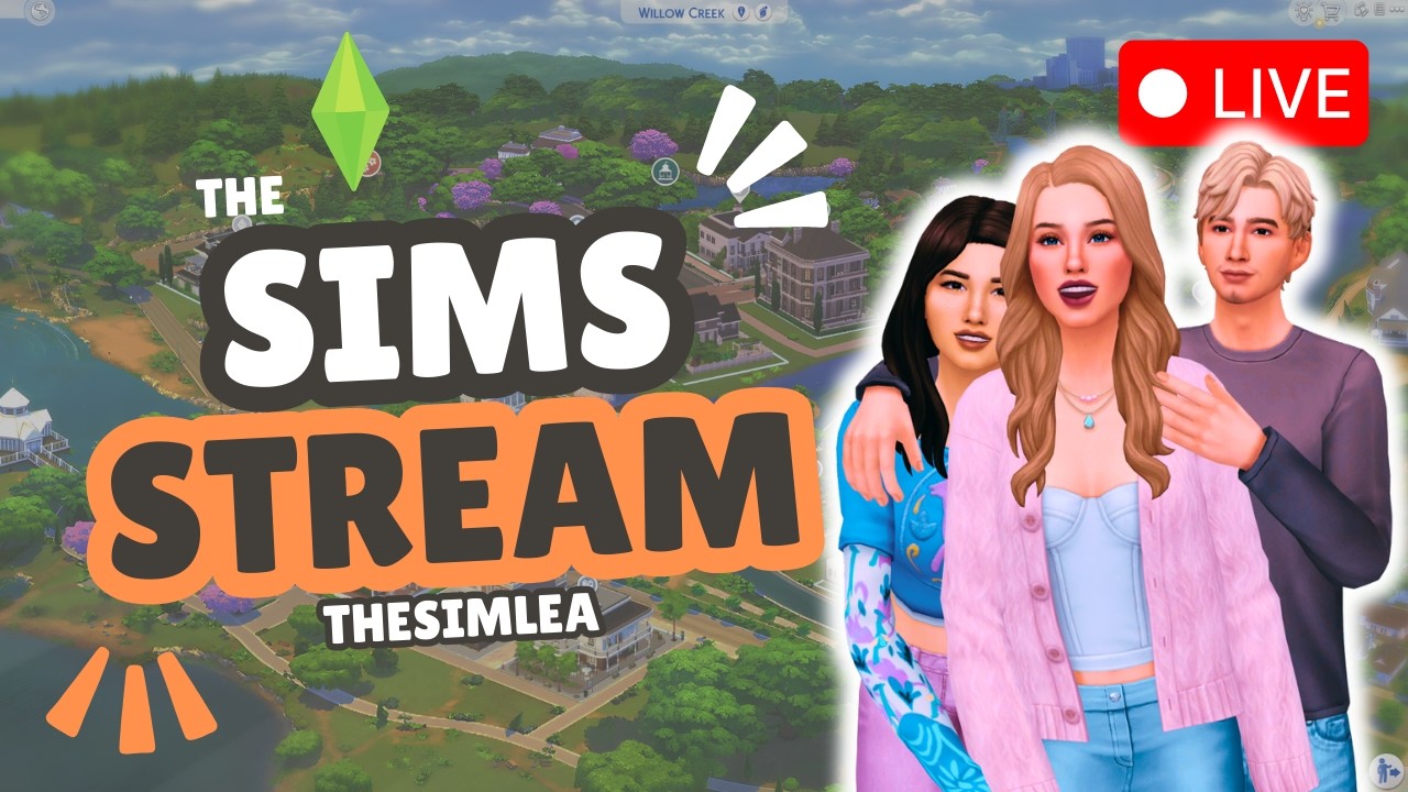 Vytvářím SAVE FILE od začátku ✨ The Sims 4 STREAM 🔴 Willow Creek