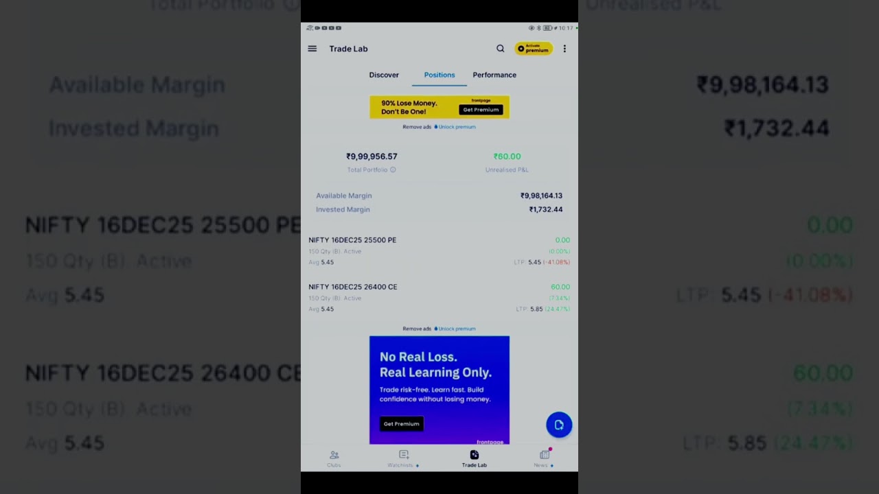 Trading challenge day 3 = 30 hedging strategy 