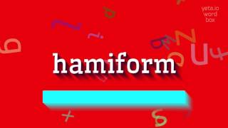 Hamiform - How To Say Hamiform?