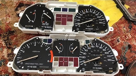 EF Civic Hatch DX Gets SI (TACH) Cluster|But Needs New Distributor to Work? (HOW TO)