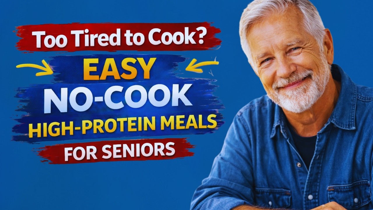 11 Easy No-Cook High-Protein Meals for Seniors When Too Tired to Cook