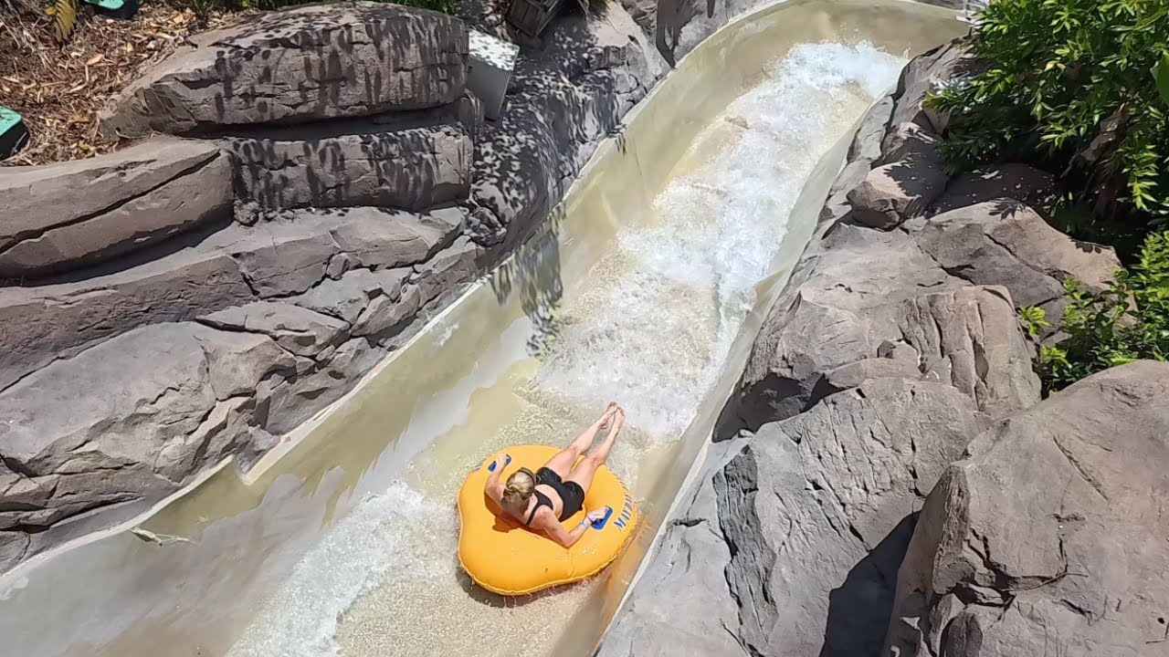 Vertical Fall Water Rider Mayday Falls Water Ride ☀️ 🇺🇸 Typhoon Lagoon - YouTube