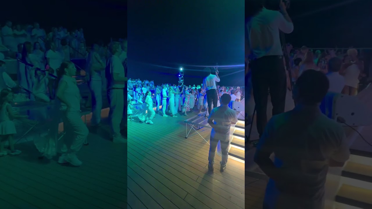 MSX parties are awesome. Everyone is having a good time. #cruisetravel #party #cruiseship #dance