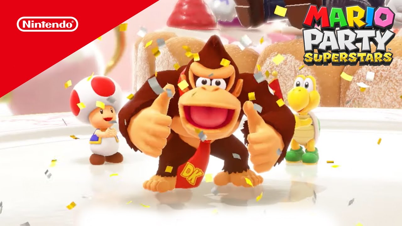 Mario Party Superstars on Nintendo Switch — A Completely Normal Trailer 🙄 | 