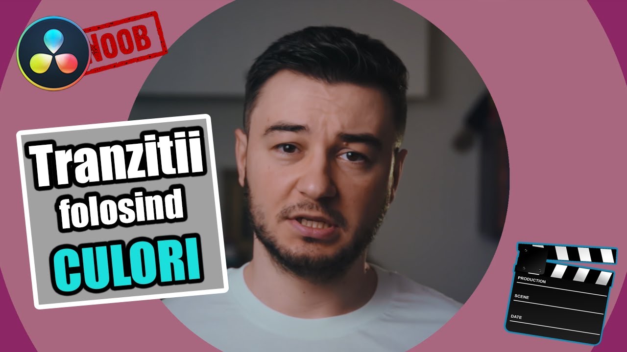 Tranzitii folosind culori (Tutorial Davinci Resolve)