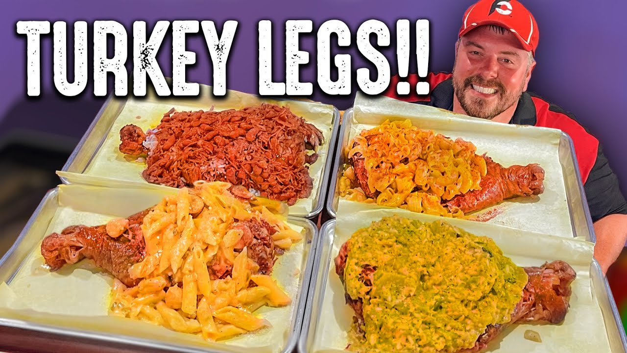 Smothered Turkey Leg Challenge in Dallas, Texas on My 35th Birthday