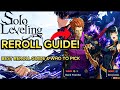 [Solo Leveling: Arise] HOW To REROLL FAST &amp; What Are The BEST Choices! Best Reroll Guide