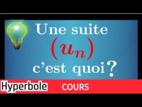 Vidéo: Qu'est-ce Qu'une Suite