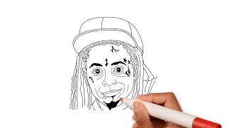 how to draw lil wayne