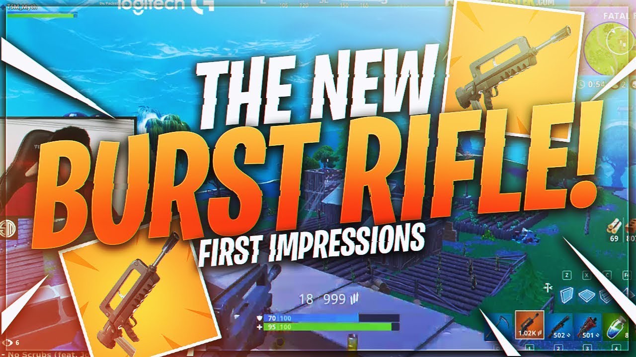 TSM Myth - LETS CHECK OUT THE NEW BURST RIFLE!!! (Fortnite BR Full Match)