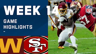 Washington Football Team vs. 49ers Week 14 Highlights | NFL 2020