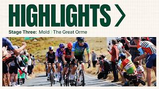 A Battle on the Great Orme! | Stage 3 Highlights | Lloyds Tour of Britain Women 2026