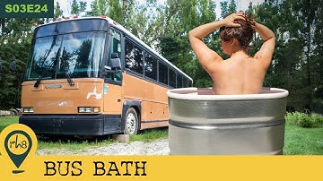 Bathtub and Sink for our Bus Conversion - S03E24