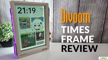 Divoom Times Frame Review - Transparante digitale fotolijst