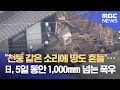 "천둥 같은 소리에 땅도 흔들"…日, 5일 동안 1,000mm 넘는 폭우 (2021.08.16/뉴스데스크/MBC)