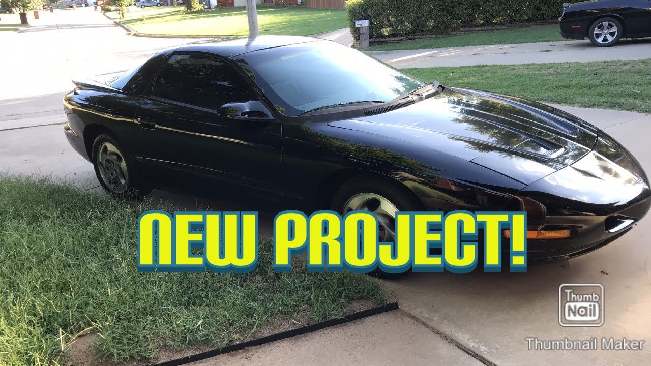 1993 Pontiac Firebird project car!