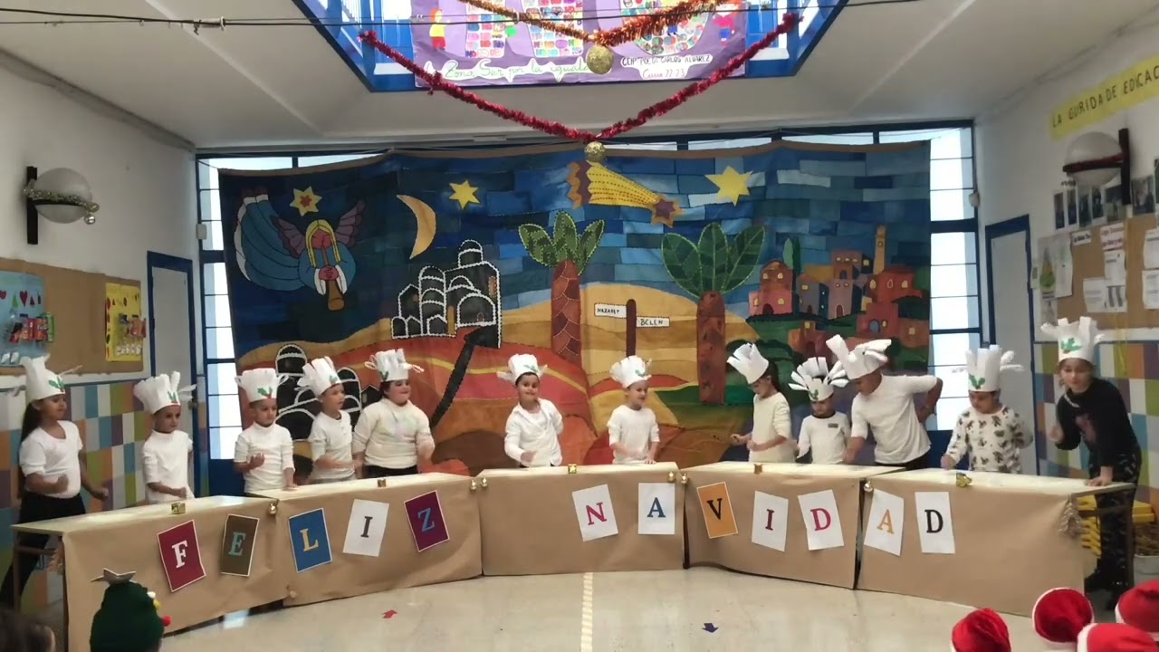 Villancico “EL ROSCÓN “. 1º Educación Primaria. Navidad 2022