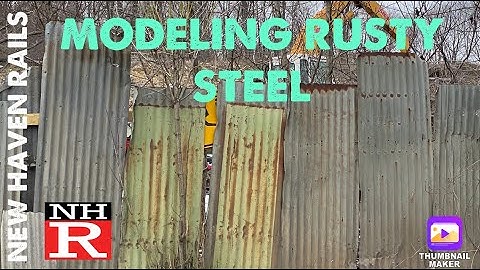 How to Model Rusty Steel