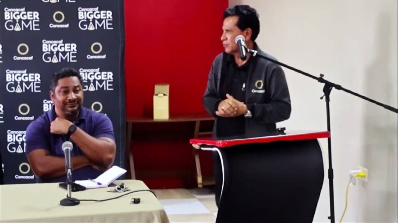 Launch of Concacaf Bigger Game Academy in Trinidad and Tobago