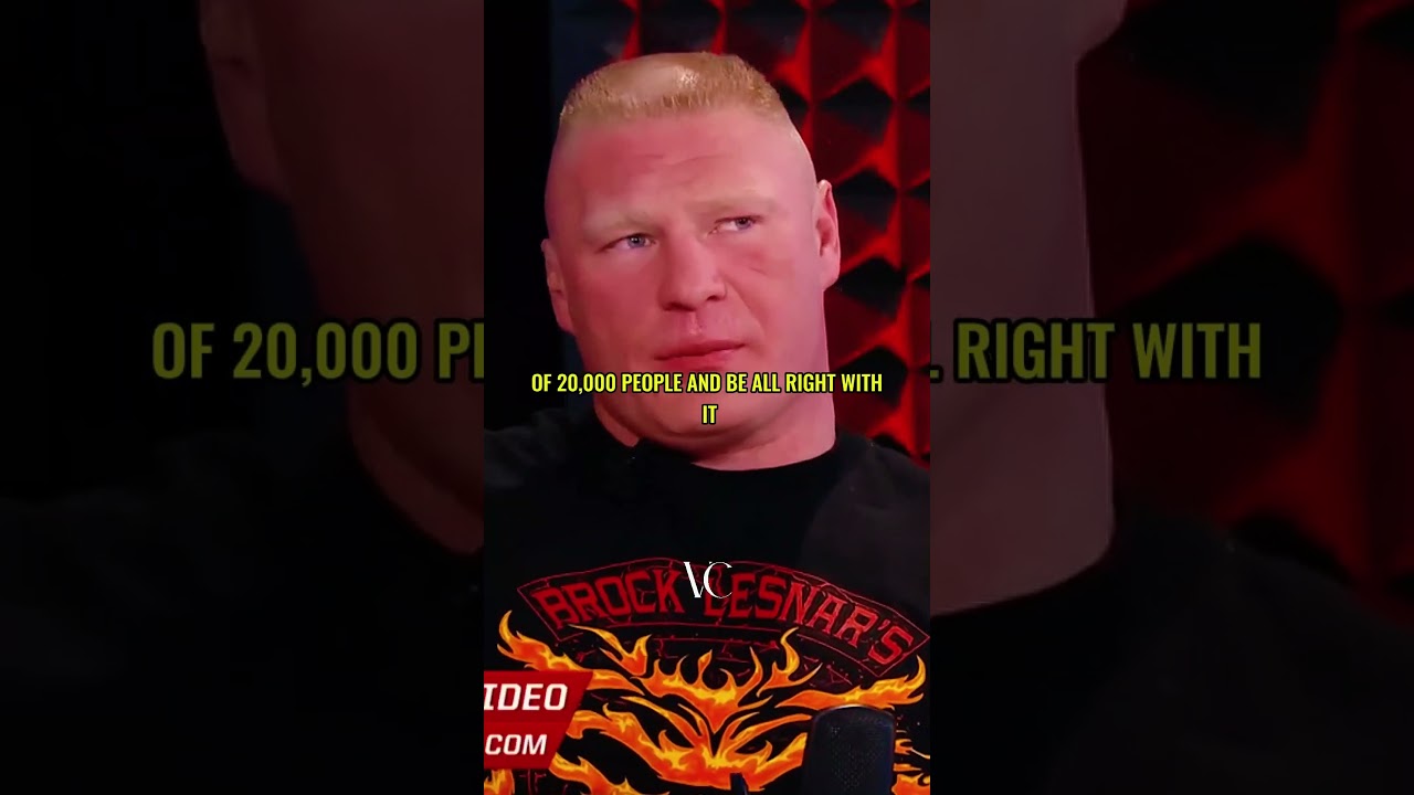 Brock Lesnar On Not Liking People