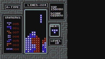 (2:45) NES Tetris 300k Points Speedrun