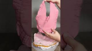 ASMR Unboxing / Bibs for Girl #asmrunboxing #asmr #baby #bib #amazon #mom #bibs #toddlerlife #short