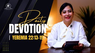 Download Lagu PF DAILY DEVOTION - Yeremia 22:13-19 MP3
