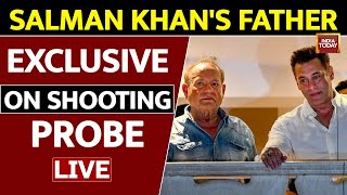 Salman Khan's Father LIVE On Rajdeep Sardesai Show: No fear, Salman Khan will continue work as usual