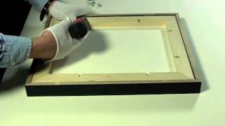 How To Use Strainers In Wood Frames