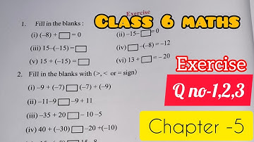 Class 6 maths chapter-5 Integers অখণ্ড সংখ্যা Assam new 📚/English medium/easy discussion in Assamese
