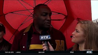 Darrell Thompson Drops by BTN Tailgate