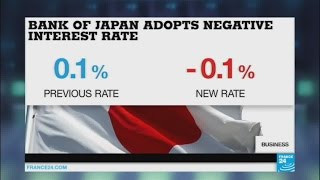 Bank of Japan surprises markets with negative interest rate policy