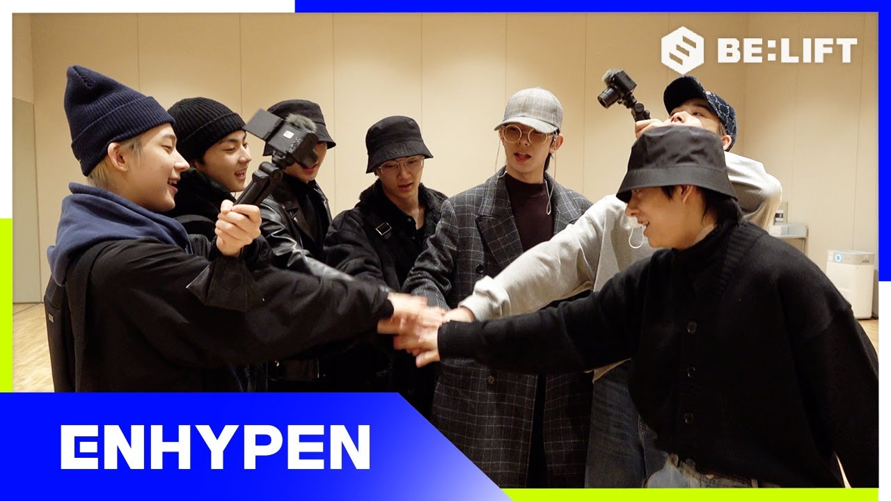 ENHYPEN's First Day at the New HYBE Headquarters - ENHYPEN (엔하이픈) (ENG/JPN)