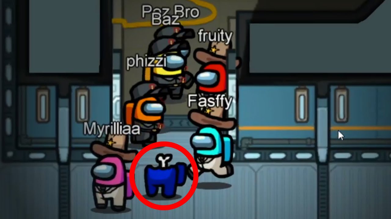 0 IQ GROUP KILLS IN AMONG US...
