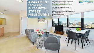 Apartment Living Melbourne - 1409/250 Elizabeth St (2 Bedroom)