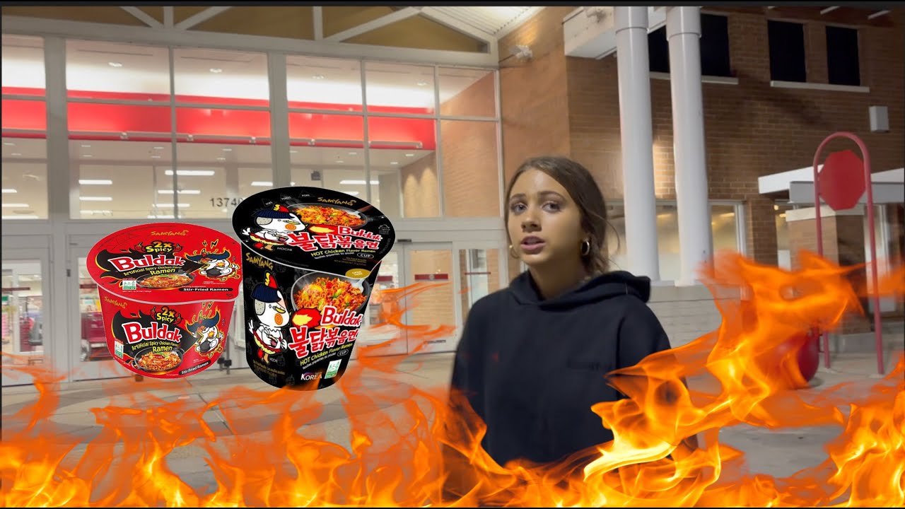 SPICY NOODLE CHALLENGE PT.2 (GONE WRONG)