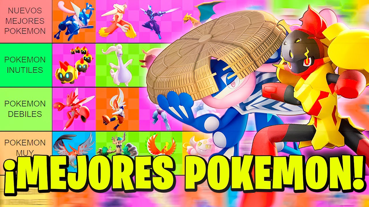 TIER LIST de NUEVOS MEJORES POKEMON RANKED MASTER en POKEMON UNITE ...