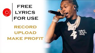 [FREE LYRICS] Rap Like Lil Baby VI - FREE TO USE - BEST RAP LYRICS FOR FREE- FREE UNUSED RAP -