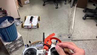 Mecanum wheel robot_Driving test
